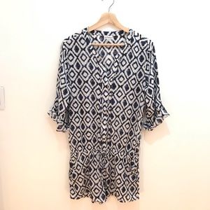 3/4 Sleeve Shorts Romper